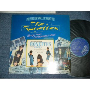 画像: The RONETTES - SING THEIR GREATEST HITS : PHIL SPECTOR WALL OF SOUND VOL.1   ( Ex+/Ex+)  / 1975  UK ENGLAND ORIGINAL STEREO Used LP 