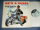 画像: THE CRYSTALS - HE'S A REBEL ( Ex-/Ex ) / 1963 US Original Blue Label MONO Used LP 