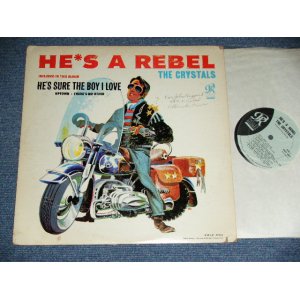 画像: THE CRYSTALS - HE'S A REBEL ( Ex-/Ex ) / 1963 US Original Blue Label MONO Used LP 