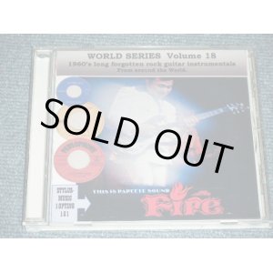 画像: V.A. OMNIBUS - WORLD SERIES VOL.18 : 1960's LONG FORGOTTEN ROCK GUITAR INSTRUMENTALS From Around The World / 2012 EUROPE Limited Press by CD-R BRAND NEW CD-R  