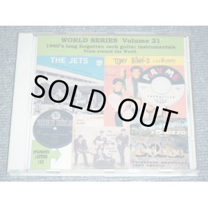 画像: V.A. OMNIBUS - WORLD SERIES VOL.21 : 1960's LONG FORGOTTEN ROCK GUITAR INSTRUMENTALS From Around The World / 2012 EUROPE Limited Press by CD-R BRAND NEW CD-R  