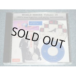 画像: V.A. OMNIBUS - WORLD SERIES VOL.15 : 1960's LONG FORGOTTEN ROCK GUITAR INSTRUMENTALS From Around The World / 2012 EUROPE Limited Press by CD-R BRAND NEW CD-R  