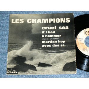 画像: LES CHAMPIONS - CRUEL SEA ( Ex++/Ex++ )  / 1960's FRANCE FRENCH ORIGINAL Used 7" EP  With Picture Sleeve