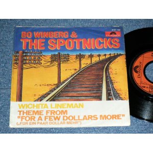 画像: BO WINBERG and The SPOTNICKS, The - WICHITA LINEMAN (Ex-/Ex+++ )  / 1973 WEST-GERMANY GERMAN  ORIGINAL Used 7" Single  with PICTURE SLEEVE 