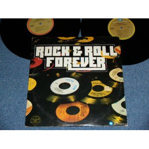 画像: v.a. OMNIBUS ( RONETTES+CRYSTALS+DARLENE LOVE+BOB B SOXX & The BLUE JEANS +TEDDY BEARS +IKE & TINA TURNER More ) - ROCK & ROLL FOREVER  ( Ex/Ex+++ ) / 1977 US OTIGINAL "MAIL ORDER Release " Used 2-LP 