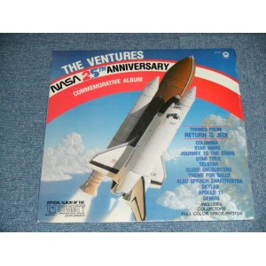 画像: The VENTURES - NASA 25TH ANNIVERSARY  / 1984 US AMERICA REISSUE "CLEAR WAX VINYL" Brand New SEALED P 