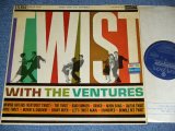 画像: THE VENTURES - TWIST WITH THE VENTURES  / 1962 UK ENGLAND ORIGINAL STEREO  Used  LP 