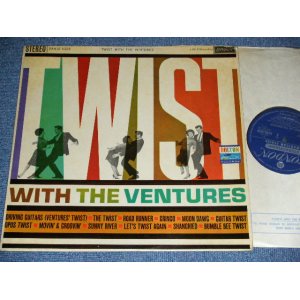 画像: THE VENTURES - TWIST WITH THE VENTURES  / 1962 UK ENGLAND ORIGINAL STEREO  Used  LP 