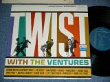 画像: THE VENTURES - TWIST WITH THE VENTURES ( TURQUOISE  Label : Matrix Number 1D/1C : Ex+/Ex++) / 1962 US ORIGINAL RELEASE VERSION STEREO  Used  LP 