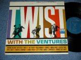 画像: THE VENTURES - TWIST WITH THE VENTURES ( TURQUOISE  Label : Matrix Number BST-8010 Side 1-1D/ BST-8010 Side 2-1D : VG+++/Ex+ B-6:Ex- ) / 1962 US ORIGINAL RELEASE VERSION STEREO  Used  LP 