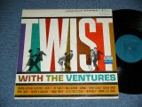 画像: THE VENTURES - TWIST WITH THE VENTURES ( TURQUOISE  Label : Matrix Number BST-8010-IA-Side 1/ BST-8010-1A-Side 2 : VG++/Ex+ ) / 1962 US ORIGINAL RELEASE VERSION STEREO  Used  LP 