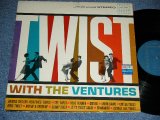 画像: THE VENTURES - TWIST WITH THE VENTURES ( TURQUOISE  Label : Matrix Number BST-8010 Side 1-1D/ BST-8010 Side 2-1C : VG+++/Ex++ Looks:Ex+ ) / 1962 US ORIGINAL RELEASE VERSION STEREO  Used  LP 