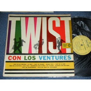 画像: THE VENTURES - TWIST CON LOS VENTURES  / 1962? ARGENTINA ORIGINAL STEREO  Used  LP 