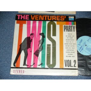 画像: THE VENTURES - TWIST PARTY VOL.2  ( LIGHT BLUE  Label : Matrix Number BLP 2014-1-1A 1- / BLP 2014-2-1C 1- : Ex+,Ex+++/Ex+++ ) / 1962 US ORIGINAL RELEASE VERSION MONO Used  LP 