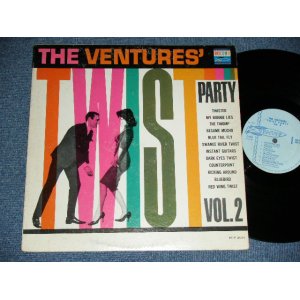 画像: THE VENTURES - TWIST PARTY VOL.2  ( LIGHT BLUE  Label : Matrix Number BLP 2014-1D (SIDE-1) /  BLP 2014-1E (SIDE-2) :  Ex,VG++/Ex ) / 1962 US ORIGINAL RELEASE VERSION MONO Used  LP 