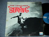 画像: THE VENTURES - SURFING (  '63 Version DARK BLUE with BLACK Print  Label : Matrix Number BST8022  1 SIDE1/  BST-8022 1 SIDE 2 :  Ex/Ex+ ) / 1963 US ORIGINAL  "BLUE with BLACK Print Label" STEREO Used  LP 