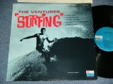 画像: THE VENTURES - SURFING ( '63 Version BLUE with BLACK Print  Label : Matrix Number BST-8022  S1/  BST-8022 S2  Ex+++/Ex+++,A-1,2 : Ex+ ) / 1963 US ORIGINAL  "BLUE with BLACK Print Label" STEREO Used  LP 