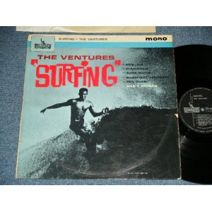 画像: THE VENTURES - SURFING ( VG++/Ex )  / 1963  UK ENGLAND ORIGINAL MONO Used LP 