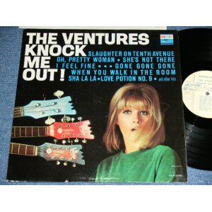 画像: THE VENTURES - KNOCK ME OUT (  US AMERICA ORIGINAL "PROMO Audition Label :With "TOMORROW'S LOVE" Version :  Matrix Number BLP 2033- 1  /  BLP 2033-2  : Ex+++/MINT- ) / 1965 US ORIGINAL "PROMO Audition Label " MONO Used  LP 