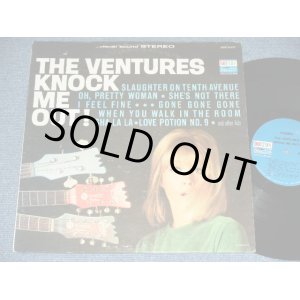 画像: THE VENTURES - KNOCK ME OUT (  US AMERICA ORIGINAL "BLUE with BLACK Print  Label :Without or NONE "TOMORROW'S LOVE" Version :  Matrix Number BST-8033-2  SIDE-1 1A/  BST-8033  SIDE-2-1A   : Ex/Ex++ ) / 1965 US ORIGINAL "BLUE with BLACK BLACK Print Label" STEREO Used  LP 