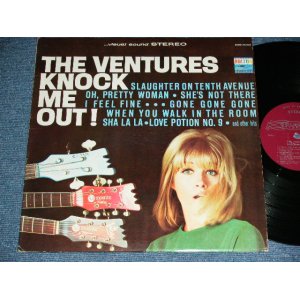 画像: THE VENTURES - KNOCK ME OUT ( CANADA Press ::Without or NONE "TOMORROW'S LOVE" Version : Ex+/Ex- ) / 1965 CANADA ORIGINAL STEREO Used  LP 