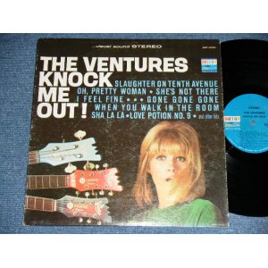 画像: THE VENTURES - KNOCK ME OUT (  US AMERICA ORIGINAL "BLUE with BLACK Print  Label :Without or NONE "TOMORROW'S LOVE" Version :  Matrix Number BST-8033-2  SIDE-1 1A/  BST-8033-SIDE-2-1A   : Ex+++/MINT- ) / 1965 US ORIGINAL "BLUE with BLACK BLACK Print Label" STEREO Used  LP 