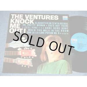 画像: THE VENTURES - KNOCK ME OUT (  US AMERICA ORIGINAL "BLUE with BLACK Print  Label :With "TOMORROW'S LOVE" Version :  Matrix Number BLP 2033- 1 (2) /  BLP 2033-2 RE-1 : Ex+++/MINT- ) / 1965 US ORIGINAL "BLUE with BLACK Print Label" MONO Used  LP 