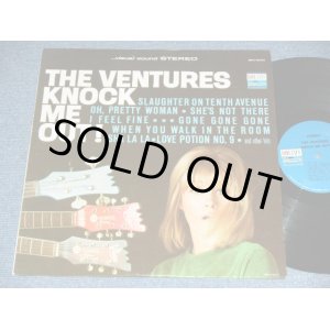 画像: THE VENTURES - KNOCK ME OUT (  US AMERICA ORIGINAL "BLUE with BLACK Print  Label :Without or NONE "TOMORROW'S LOVE" Version :  Matrix Number BST-8033  2 SIDE-1 1A1/  BST-8033 SIDE-2 1A   : Ex+++/MINT- ) / 1965 US ORIGINAL "BLUE with BLACK BLACK Print Label" STEREO Used  LP 