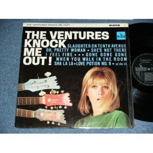 画像: THE VENTURES - KNOCK ME OUT ( Without or NONE  "TOMORROW'S LOVE" Version : Ex/Ex ) / 1965 UK ENGLAND ORIGINAL Large  MONO credit Used  LP 