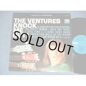 画像: THE VENTURES - KNOCK ME OUT (  US AMERICA ORIGINAL "BLUE with BLACK Print  Label :With "TOMORROW'S LOVE" Version :  Matrix Number BST-8033 1/  BST-8033 2   : Ex+,Ex-/Ex,Ex+ ) / 1965 US ORIGINAL "BLUE with BLACK BLACK Print Label" STEREO Used  LP 