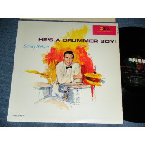 画像: SANDY NELSON -  HE'S A DRUMMER BOY (  BLACK with STARS label :  Ex+++/Ex+++,A-6:Poor )  / 1961  US AMERICA  ORIGINAL MONO Used  LP 