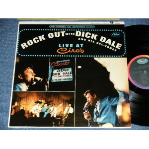 画像: DICK DALE & HIS DEL-TONES - LIVE AT CIRO'S  : ROCK OUT WITH  DICK DALE & HIS DEL-TONES ( Ex++/MINT- )  / 1965 US AMERICA ORIGINAL STEREO Used LP 