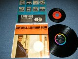 画像: DICK DALE & HIS DEL-TONES - SUMMER SURF ( Ex+/MINT-,EP:Ex )  / 1964 US AMERICA ORIGINAL STEREO Used LP  with Bonus 45's 