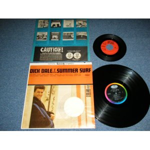 画像: DICK DALE & HIS DEL-TONES - SUMMER SURF ( Ex+/MINT-,EP:Ex )  / 1964 US AMERICA ORIGINAL STEREO Used LP  with Bonus 45's 