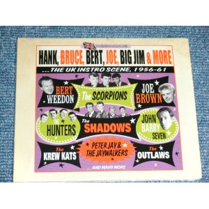 画像: va OMNIBUS ' The SHADOWS,The OUTLAWS,The HUNTERS,JOE BROWN,JOHN BARRY SEVEN,BERT WEEDON,The KREW KATS,PETER JAY & The JAYWALKERS +More ) - HANK,BRUCE,BERT,JOE,BIG JIM & MORE : THE UK INSTRO SCENE 1956-61 / 2012 EU EUROPE ORIGINAL Brand New SEALED 2-CD'S