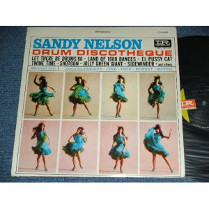 画像: SANDY NELSON -  DRUM DISCOTHEQUE  ( 2nd Press BLACK & GREEN label : Ex+/Ex++/ / 1966? US AMERICA  2nd Press  STEREO  Used  LP 