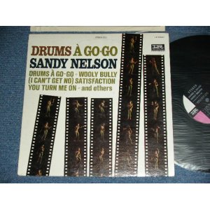 画像: SANDY NELSON -  drums a go-go (  1st Press BLACK&PINK  label :  Ex++,Ex+/Ex+++ ) / 1965  US AMERICA  ORIGINAL STEREO Used  LP 