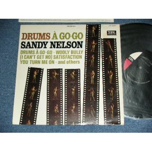 画像: SANDY NELSON -  drums a go-go (  1st Press BLACK&PINK  label :  Ex+,Ex/Ex++ ) / 1965  US AMERICA  ORIGINAL STEREO Used  LP 