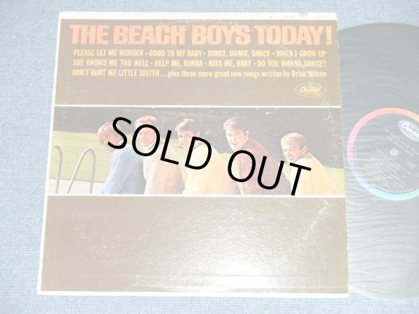 画像1: The BEACH BOYS - THE BEACH BOYS TODAY  ( Matrix # A)F-5/B)G-6  Ex-/VG+++ ) / 1965 US AMERICA ORIGINAL MONO Used LP