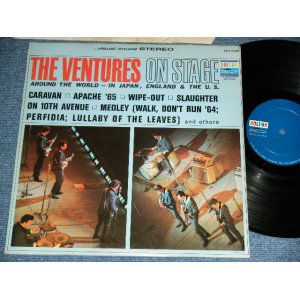 画像: THE VENTURES - ON STAGE ( Matrix # A)BST-8035-4 SIDFE-4 SIDE-1/B)BST8035-2 SIDE-2 ; DARK BLUE with SILVER Print Label:: Ex,VG+++/Ex++ Looks: Ex+) / 1965  US AMERICA  ORIGINAL STEREO Used   LP