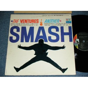 画像: THE VENTURES - ANOTHER SMASH ( 2nd Issued "SILHOUETTE COVER" : Matrix # A:BST 8006-1  /B: BST 8006-2  :  Ex+,Ex-/Ex-,Ex++) / 1970? Version US AMERICA "LIBERTY Label" STEREO Used LP 