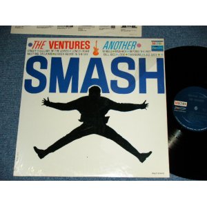 画像: THE VENTURES - ANOTHER SMASH ( 2nd Issued "SILHOUETTE COVER" : Matrix # A:BLP 2006 2 SIDE-1 /B: BLP-2006 I1 SIDE-2 :  Ex+++/MINT- ) / 1962? Version US AMERICA "DARK BLUE with SILVER PRINT Label"  MONO Used LP 