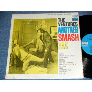 画像: THE VENTURES - ANOTHER SMASH ( First Cover Design : Matrix # A:BST 8006 -1/B: BST 8006-2 ; VG++/Ex++ Looks:Ex+) / 1964 US AMERICA ORIGINAL "BLUE with BLACK PRINT Label" STEREO Used LP 