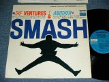 画像: THE VENTURES - ANOTHER SMASH ( 2nd Issued "SILHOUETTE COVER" : Matrix # A:BST 8006 SIDE-1 I /B: BST 8006 SIDE-2  I :  Ex++,Ex/MINT-) / 1963? Version US AMERICA "BLUE with BLACK PRINT Label" STEREO Used LP 