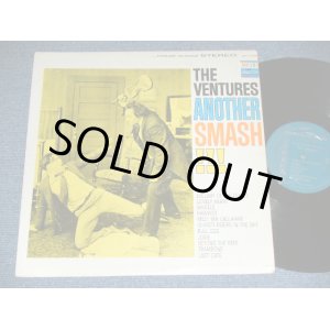 画像: THE VENTURES - ANOTHER SMASH ( First Cover Design : Matrix # A:BST 8006 -1/B: BST 8006-2 ; Ex/Ex++ Looks:Ex+  ) / 1961 US AMERICA ORIGINAL "TURQUOISE GREEN Label" STEREO Used LP 