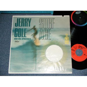 画像: JERRY COLE and His SPACEMEN - SURF AGE  ( with Bonus EP : Matrix # A: T1-2112 F1 / B: T2-2112 G-2 : Ex+++/MINT- EP:MINT-)  / 1964 US AMERICA ORIGINAL MONO  Used  LP 