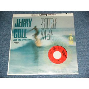 画像: JERRY COLE and His SPACEMEN - SURF AGE  ( with Bonus EP : SEALED )  / 1964 US AMERICA ORIGINAL STEREO "BRAND NEW SEALED"  LP 