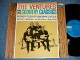 画像: THE VENTURES - Play COUNTRY CLASSICS ( First Cover Design : Matrix # A:BLP-2023-S1A/B) BLP-2023-S2   ; VG+/Ex++ ) / 1963 US AMERICA ORIGINAL "BLUE With BLACK PRINT Lavel" MONO Used LP 