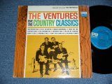 画像: THE VENTURES - Play COUNTRY CLASSICS ( First Cover Design : Matrix # A:BST 8023 S-1/B) BST 8023 S-2 ; E-/Ex+ Looks:Ex ) / 1963 US AMERICA ORIGINAL "BLUE With BLACK PRINT Lavel" STEREO Used LP 