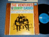 画像: THE VENTURES - Play COUNTRY CLASSICS ( First Cover Design : Matrix # A:BLP-2023-S1A/B) BLP-2023-S2   ; Ex+/Ex++ ) / 1963 US AMERICA ORIGINAL "DARK BLUE With BLACK PRINT Lavel" MONO Used LP 